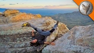 HORRIFIC CLIFF FALL - Does NOT Make Jump!