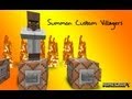 Summon Villagers with custom items in minecraft 1.7 ...