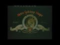 Opening Closing To Coma 1980 VHS