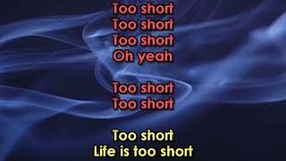 Scorpions - Life Is Too Short (karaoke) [with backing vocals]
