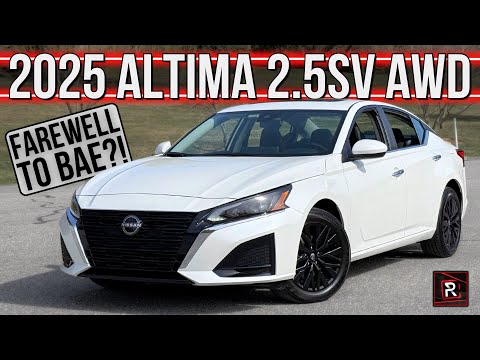 The 2025 Nissan Altima 2.5SV AWD Is A Sad Farewell To A Great Family Sedan