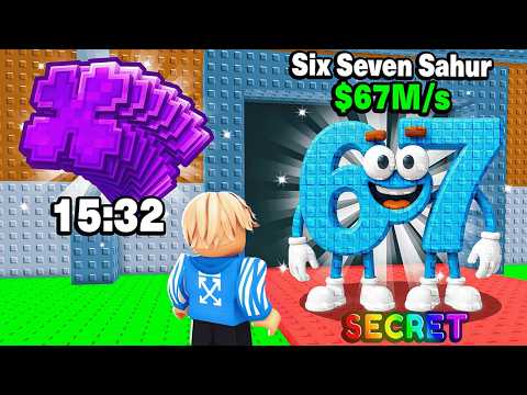 Ich SCHALTE JEDES NEUE GEHEIME BRAINROT FREI in STEAL A BRAINROT!