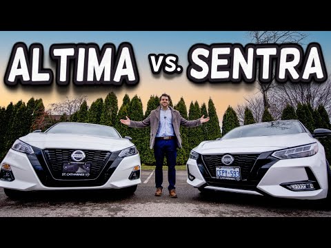 Nissan Sentra vs Nissan Altima Which One Should You Buy MidNight Edition Comparison