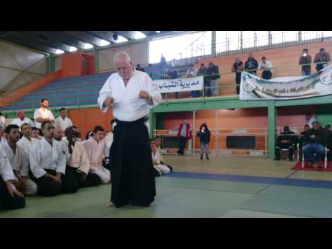 7 eme festival d'Aikido Biskra André Cognard 8th dan, shihan 10