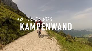 Kampenwand in 90 seconds
