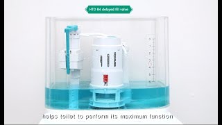 HTD-Seies B4 New Design Toilet Cistern Adjustable Bottom Entry Fill Valve