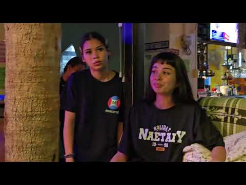 Kamala Beach: Just your average madness, happy wife happy life.