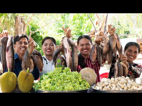 Cooking Telosma Cordata Flower with Straw Mushroom Recipe - Delicious Eating & Sharing Foods