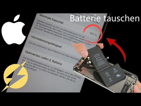 iPhone X Akku tauschen Anleitung - auch für iPhone X/Xs/Xs Max/11/11Pro/11 Pro Max/12/12 Pro