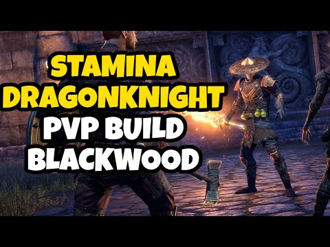 ESO Stamina Dragonknight PvP Build | Venom | Blackwood