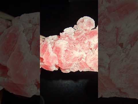 Rhodochrosite w/ Pyrite from Manuelita Mine, Morococha, Yauli, Junin, Peru