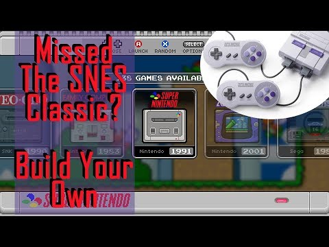 Build Your Own SNES Classic Edition 700+ Super Nintendo Games