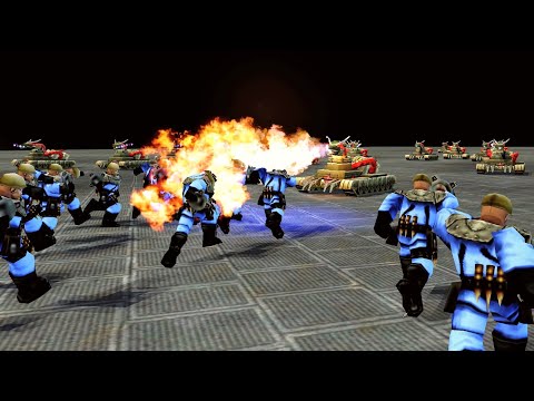 600 Flak Trooper with magnetic mine VS 40 Dragon Tank