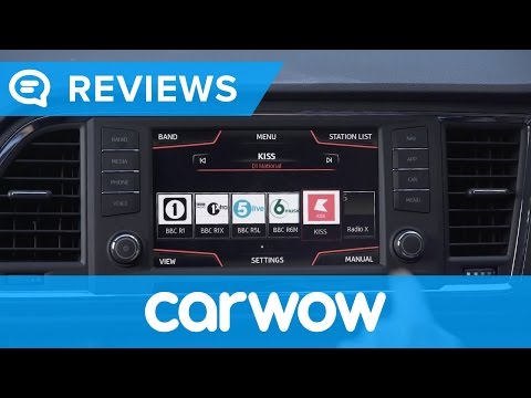 Seat Ateca 2017 SUV infotainment and interior review | Mat Watson Reviews