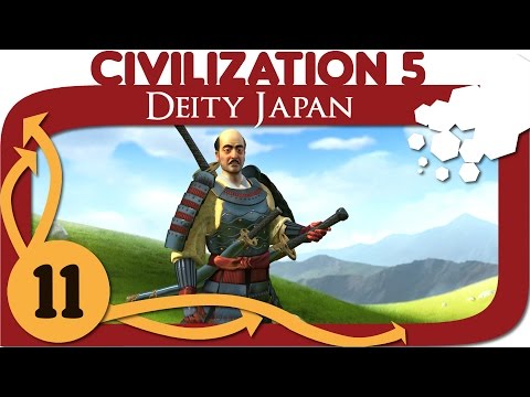 Civilization 5 - Ep. 11 - Let's Play Japan - Civ 5 Deity Gameplay