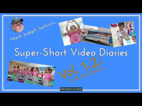 Super-Short Video Diary 2024 Vol. 1.2 (January 7-14, 2024)