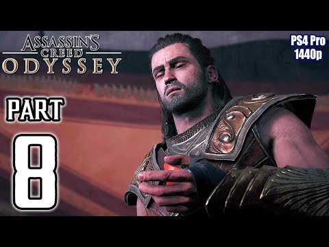 ASSASSIN'S CREED ODYSSEY (PS4) Walkthrough PART 8 No Commentary @ 1440p ✔
