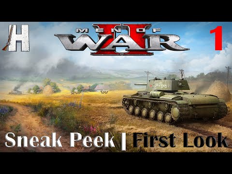 Men of War II | New Game | Sneak Peek | Campaign Gameplay | Part 1