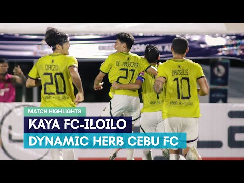 CPA SEMI-FINALS 2021 | Kaya FC-Iloilo vs. Dynamic Herb Cebu FC