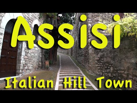 Assisi, Hill Town in Umbria, Italy