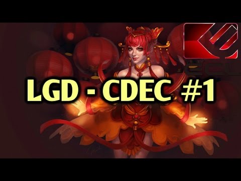 LGD vs CDEC Highlights Game 1 ECL 2015