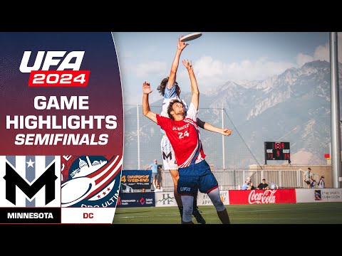 UFA Semifinals: Minnesota Wind Chill vs DC Breeze | FULL GAME HIGHLIGHTS | August 23, 2024