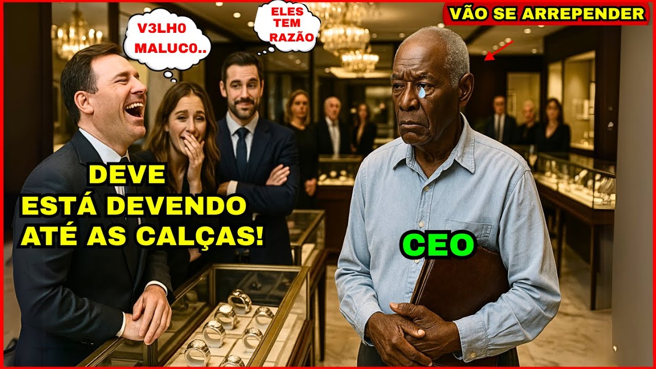 ATENDENTES RIEM de IDOSO em loja de LUXO - eles jamais imaginariam o que estava POR VIR...