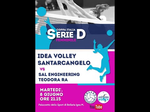 Serie D Femminile  - Coppa Italia - Idea Volley Santarcangelo - Teodora Ra