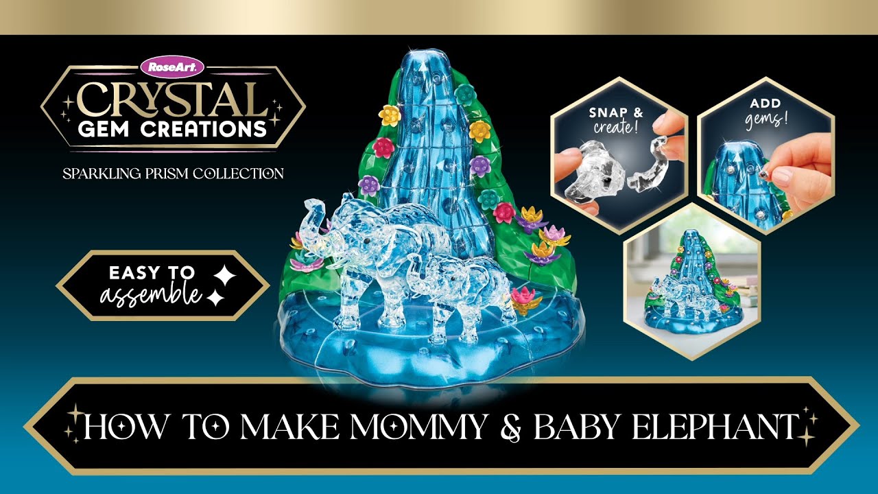 Crystal gem creations elephant