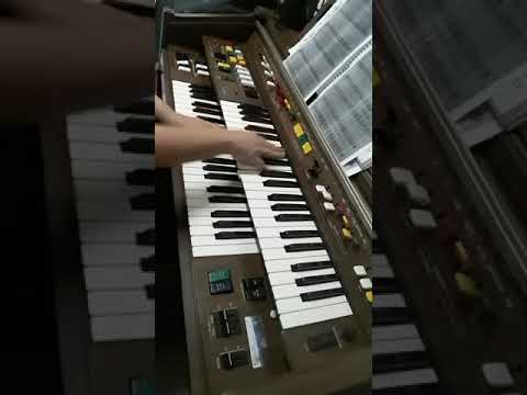 Hinário 3 CCB - Hino 95 - Yamaha C35 I - Órgão da Década de 70