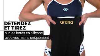 Comment enfiler une combinaison de course arena Powerskin Carbon (femme)