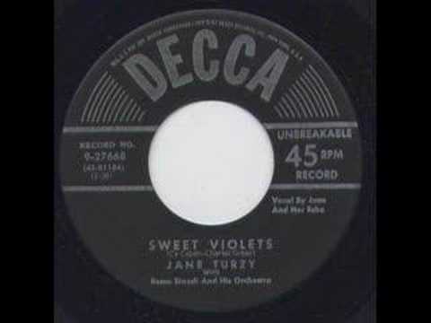 Jane Turzy  " Sweet Violets"