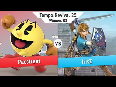 Tempo Revival 25 - Pacstreet (Pacman) Vs. IrisZ (Link) - WR2 - Smash Ultimate