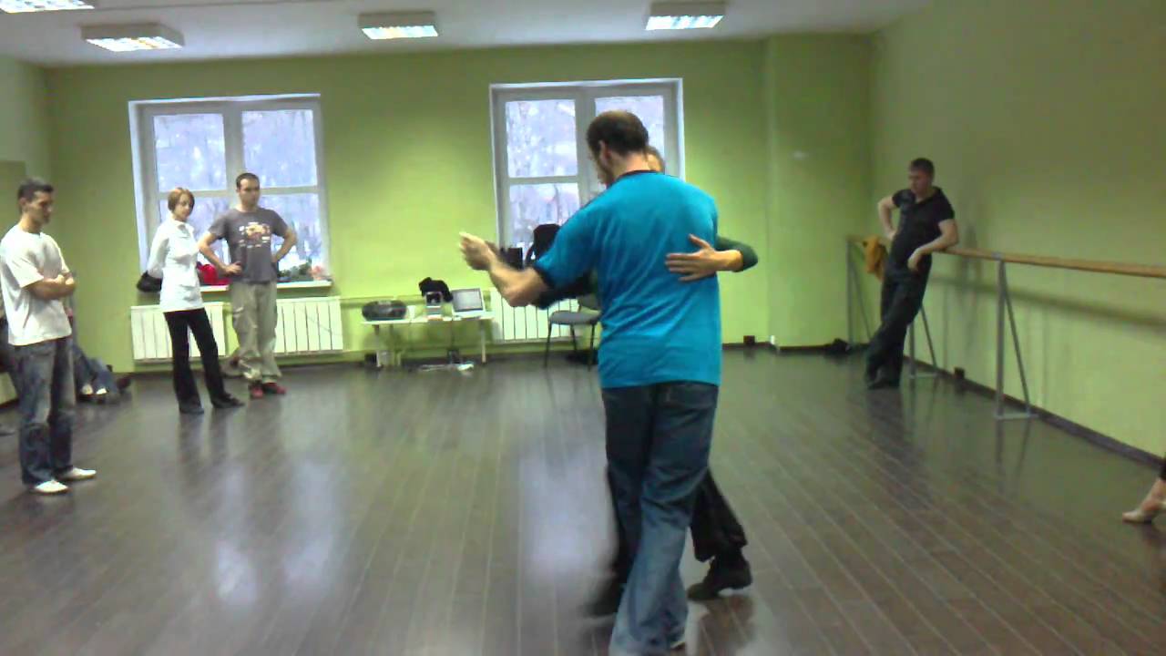 Juan Capriotti y Graciana Romeo. White tango Festival in Moscow 2010