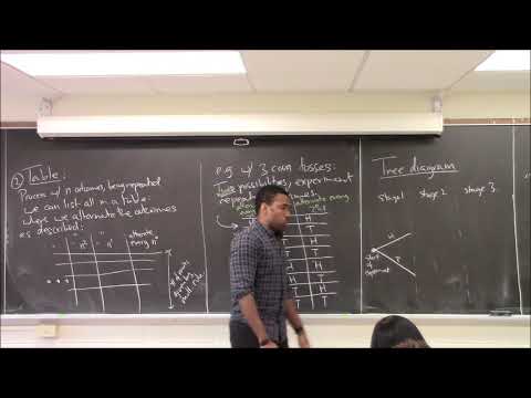 Math 1108-R17 Lecture 23 - Intro to Probability: Definition, Axioms, Compliment, and Disjunction