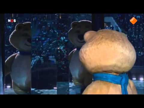 Closing Ceremony Sochi Emotional Bear