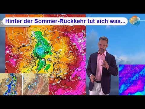 Something's happening behind the return of summer (at the North Pole). Weather & temperature fore...