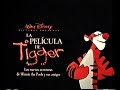 La Película De Tigger The Tigger Movie 2000 Tráiler Castellano VHS España