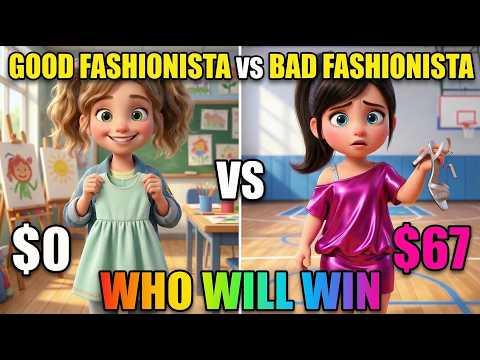 Good Fashionista vs Bad Fashionista : Real Style vs Trends Chasing | Fashion Learning for Kids