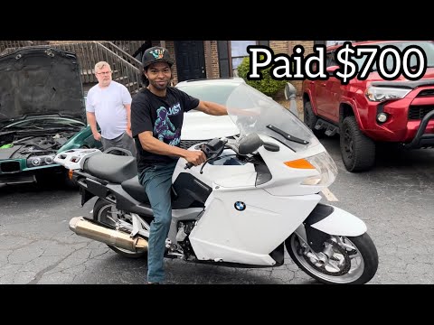 Bought a BMW Sportbike with 5000 Miles for $700 