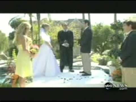 Oops! Best Man Sparks Wet Wedding: The Bride and the Pastor fall into a pool