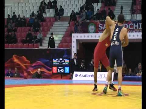 AC2013 / Anvarbek Dalgatov - Magomed Muslumov / FS 66 kg - bronze medal match