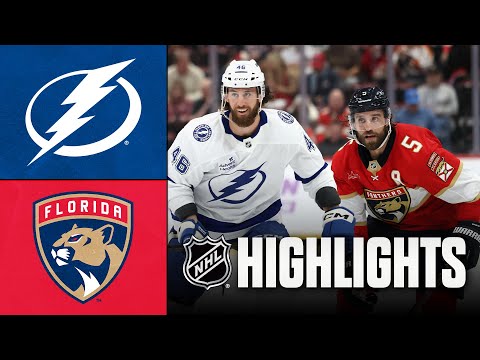 NHL Preseason Highlights | Lightning vs. Panthers | October 04, 2025