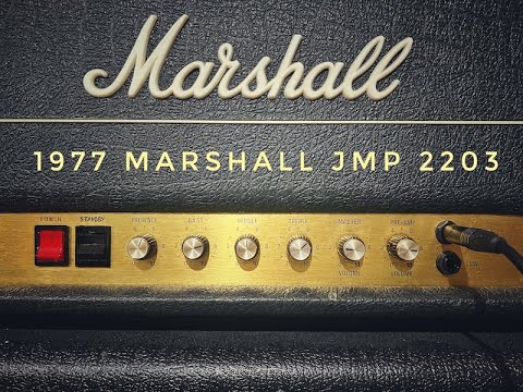 1977 Marshall JMP 2203 Demo (with Bogner Wessex and Mirror Profiles IR)