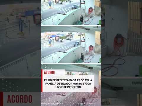 Arthur José Rodrigues de Farias, filho da prefeita de Pilar PB Patrícia Farias, cumpriu, o Acordo