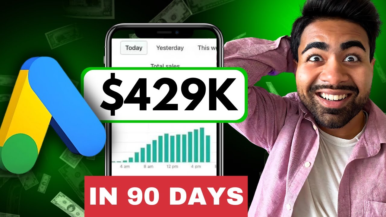 Scale Your Shopify Store With Google Ads - $429K In 90 Days
