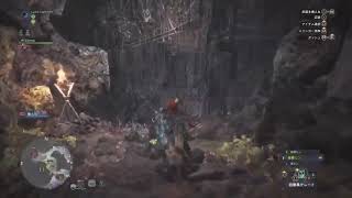 ［MHW］モンスターハンター：ワールド        3匹目！ゴワゴワクイナ捕獲。