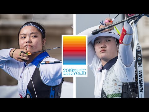 Yang Ya-Jung v Jang Mi – recurve cadet women bronze | World Archery Youth Championships 2019