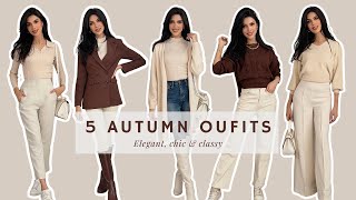LOOKBOOK | 5 Autumn Outfits