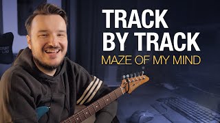 I cannot understand the part about Beatles cadence "B flat major substitute for F minor" ( ~（00:19:47 - 00:20:38） - Martin Miller - "Maze of My Mind" - Album Track by Track